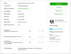 Earn money with upwork from home as a student 
